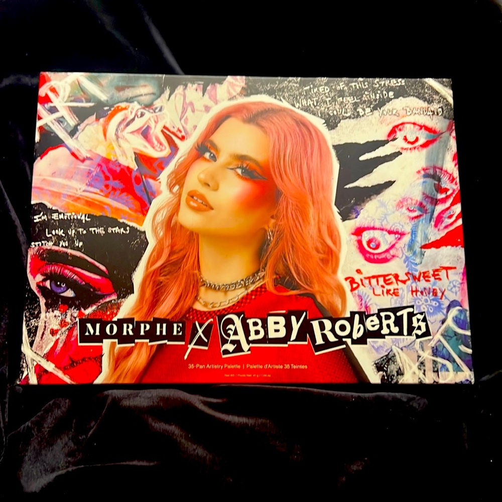 Morphe X Abby Roberts 35 color eyeshadow palette